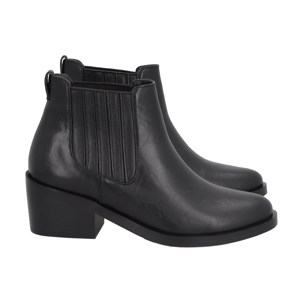 Botin Casual Mujer Negro Aura Police