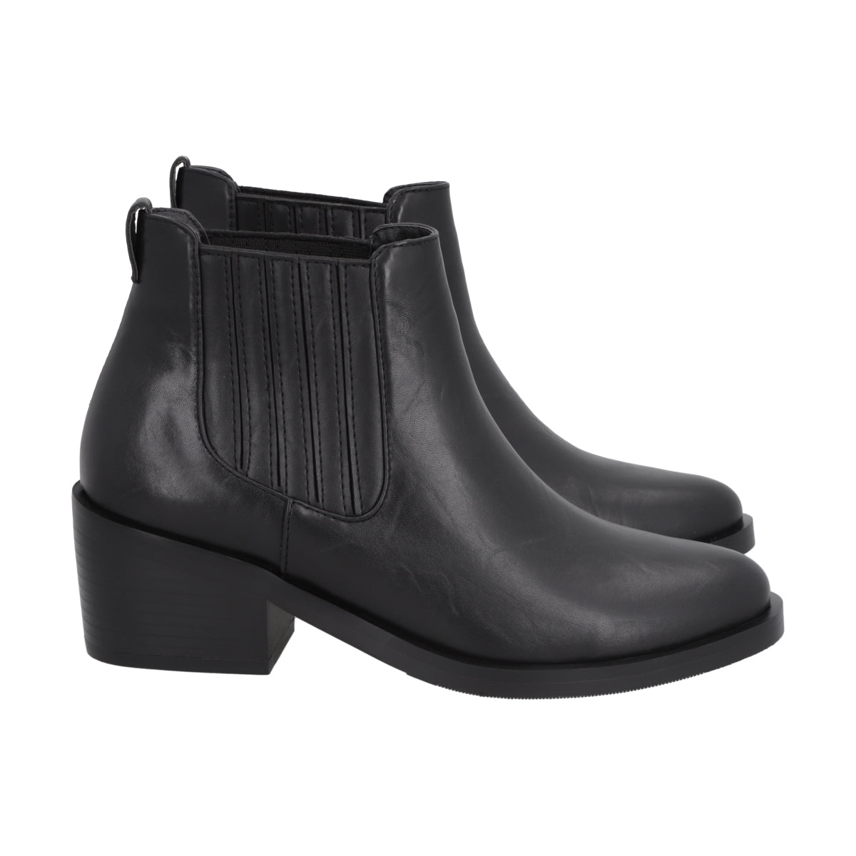 Botin Casual Mujer Negro Aura Police