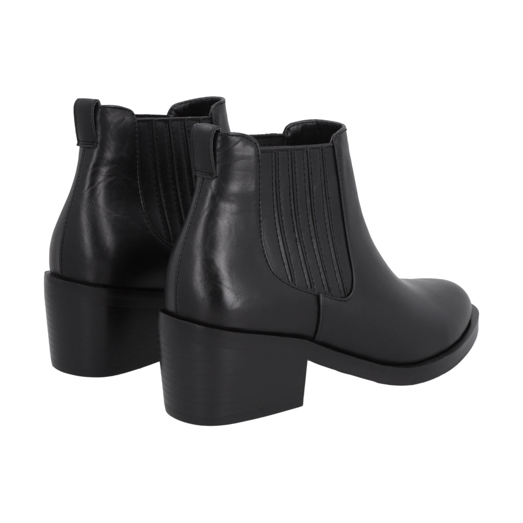 Botin Casual Mujer Negro Aura Police