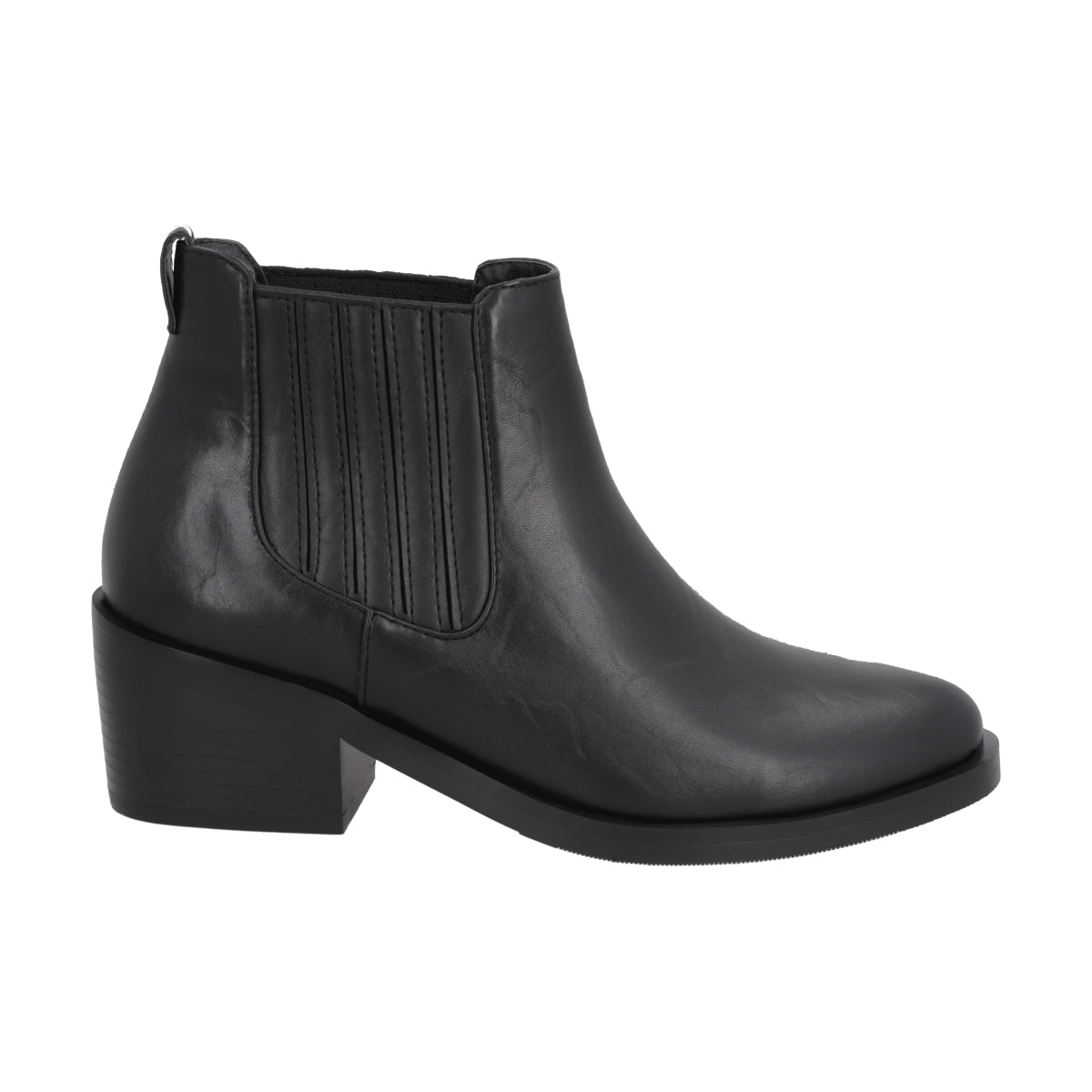 Botin Casual Mujer Negro Aura Police