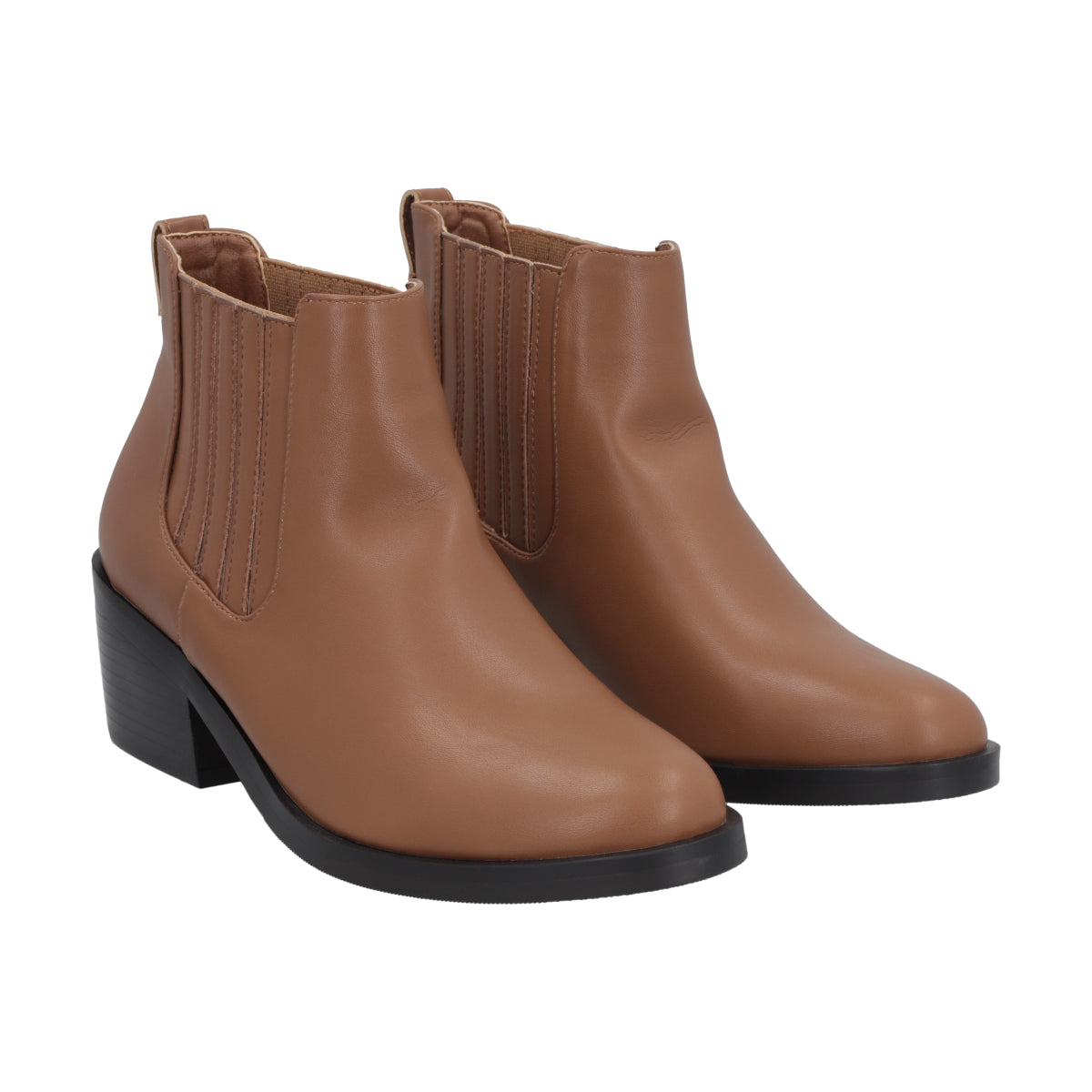 Botin Casual Mujer Café Aura Police