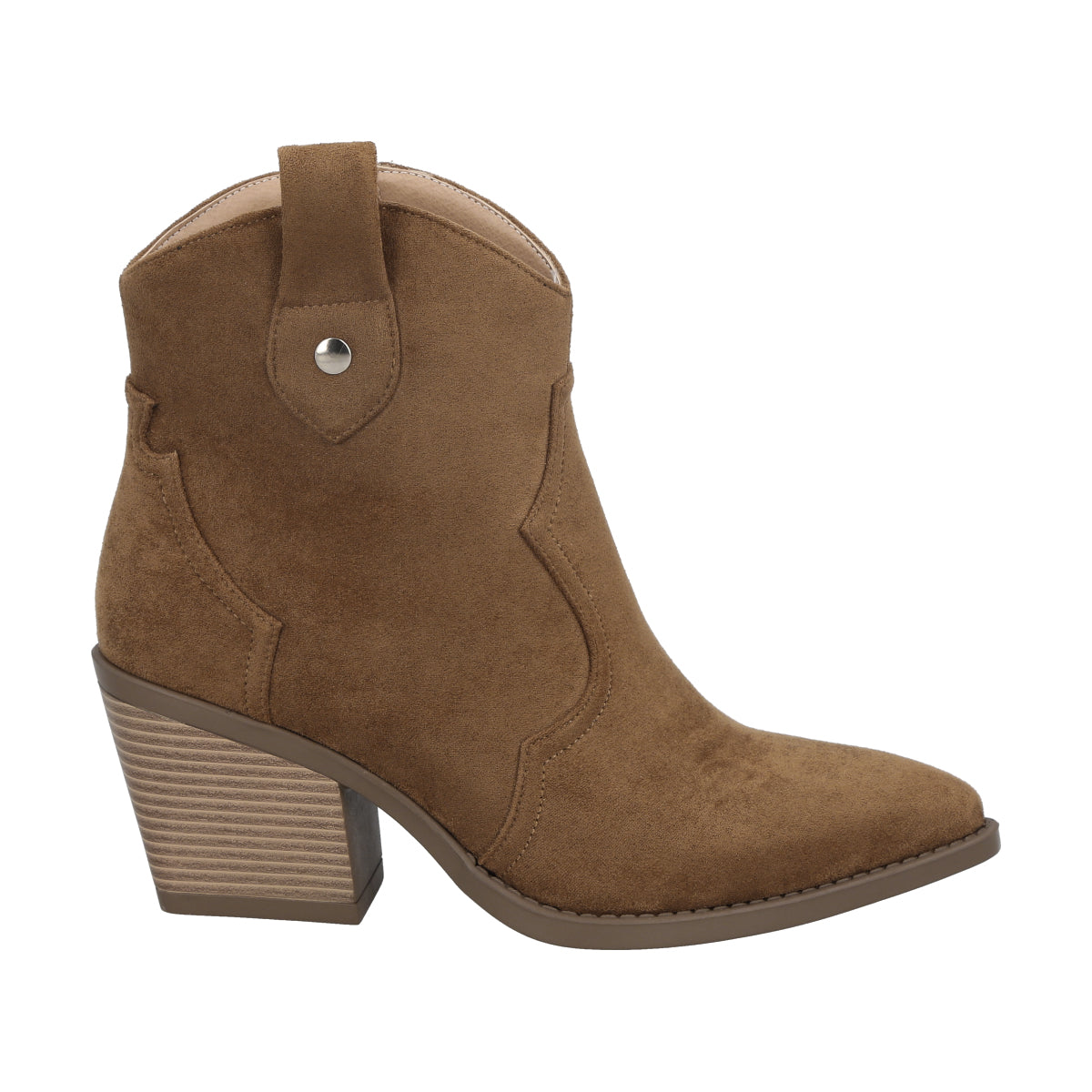 Botín Mujer Camel Valentina Police