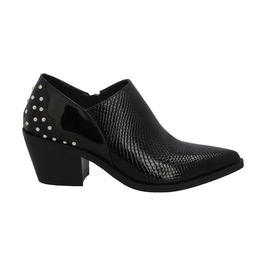 Botín Mujer Negro Emma Police