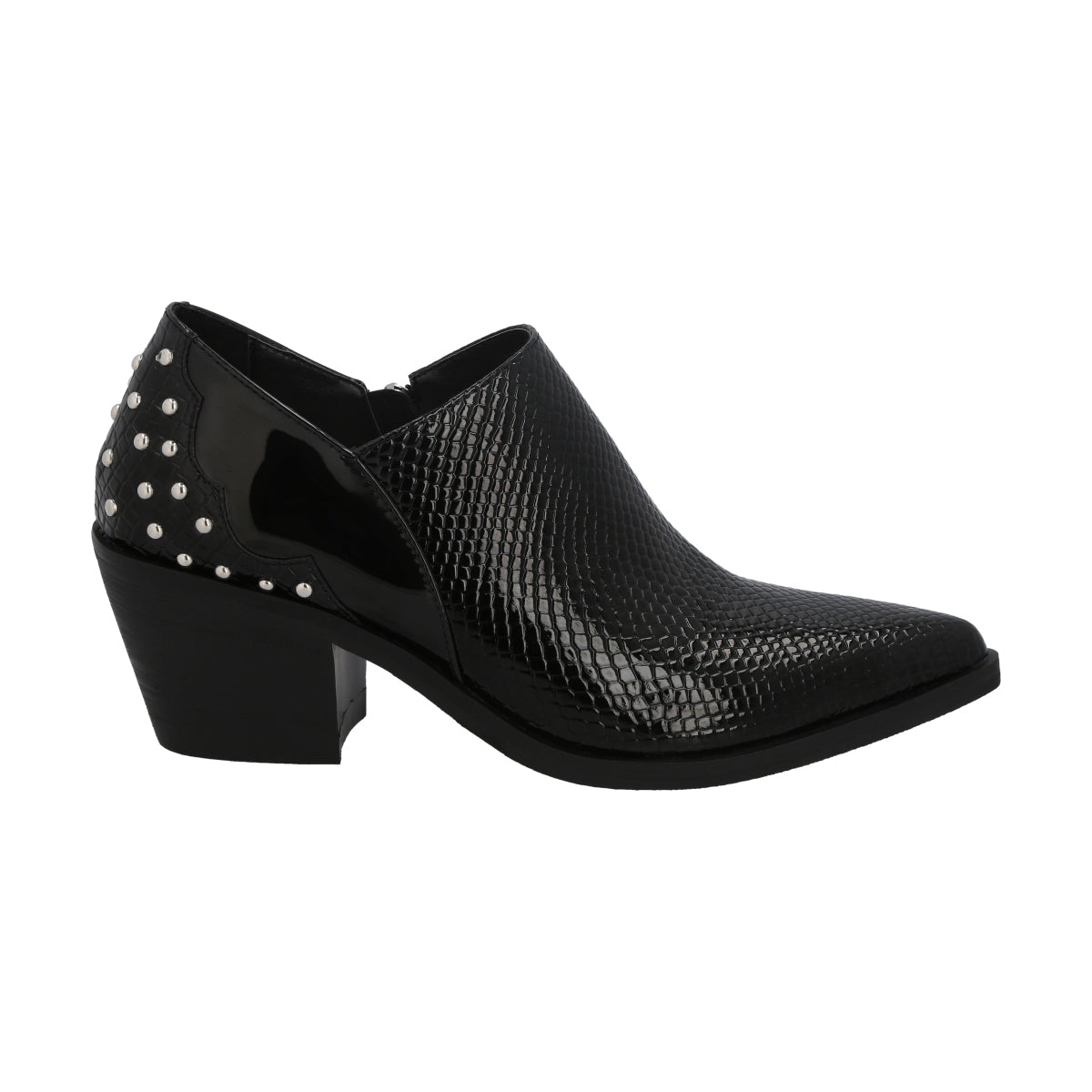Botín Mujer Negro Emma Police