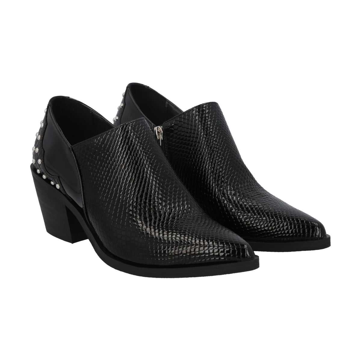 Botín Mujer Negro Emma Police