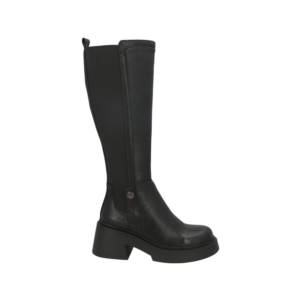 Bota Mujer Negro Rou Police