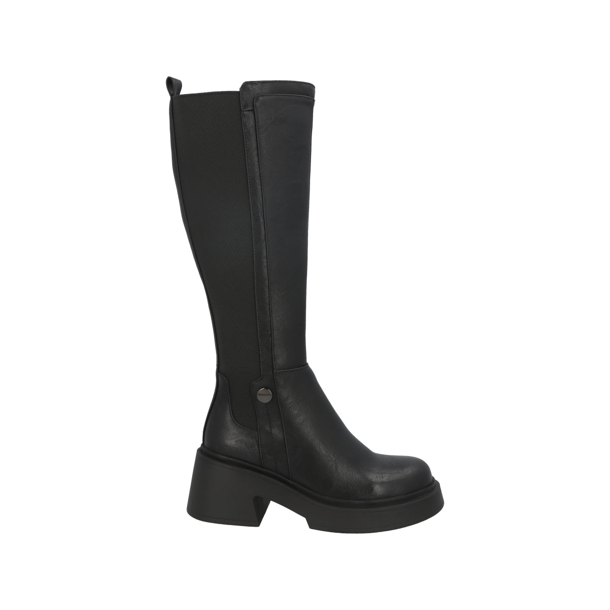 Bota Mujer Negro Rou Police