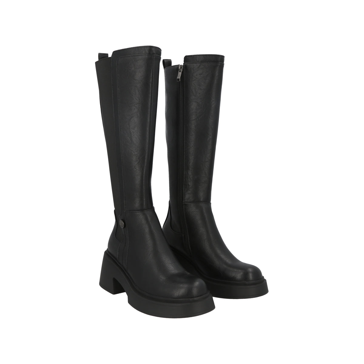 Bota Mujer Negro Rou Police