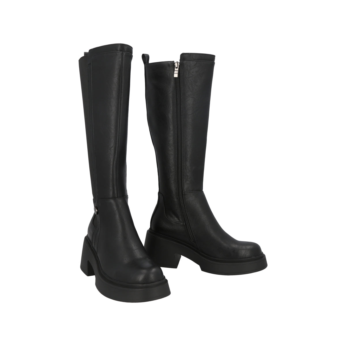 Bota Mujer Negro Rou Police