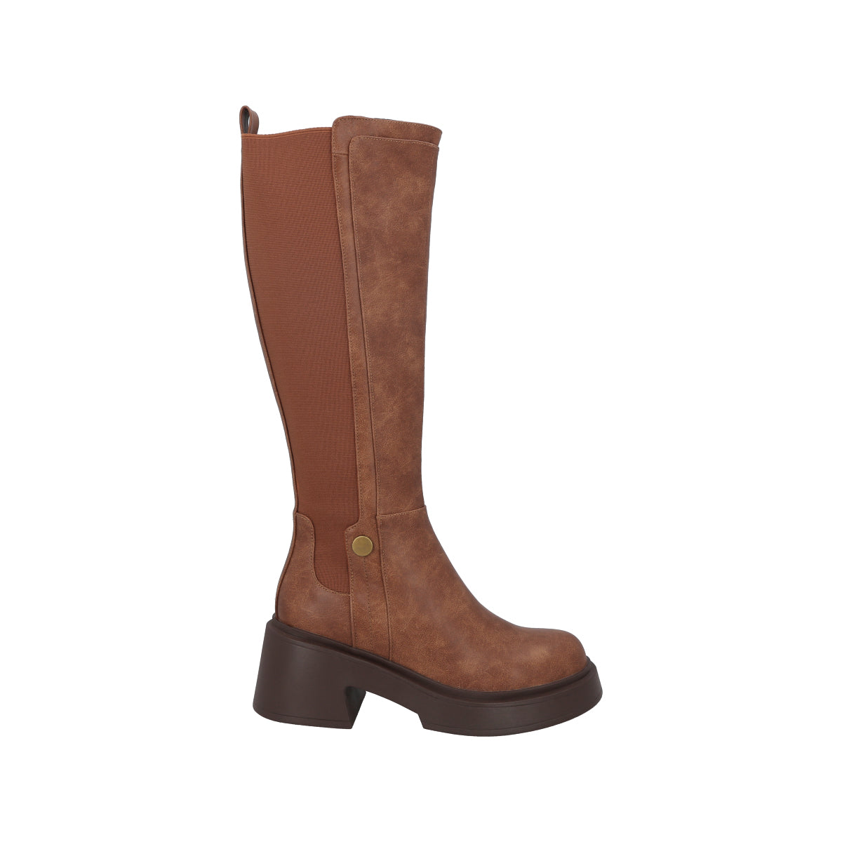 Bota Mujer Camel Rou Police