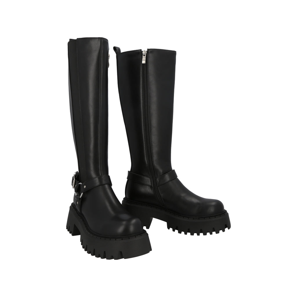Bota Mujer Negro Renata Police
