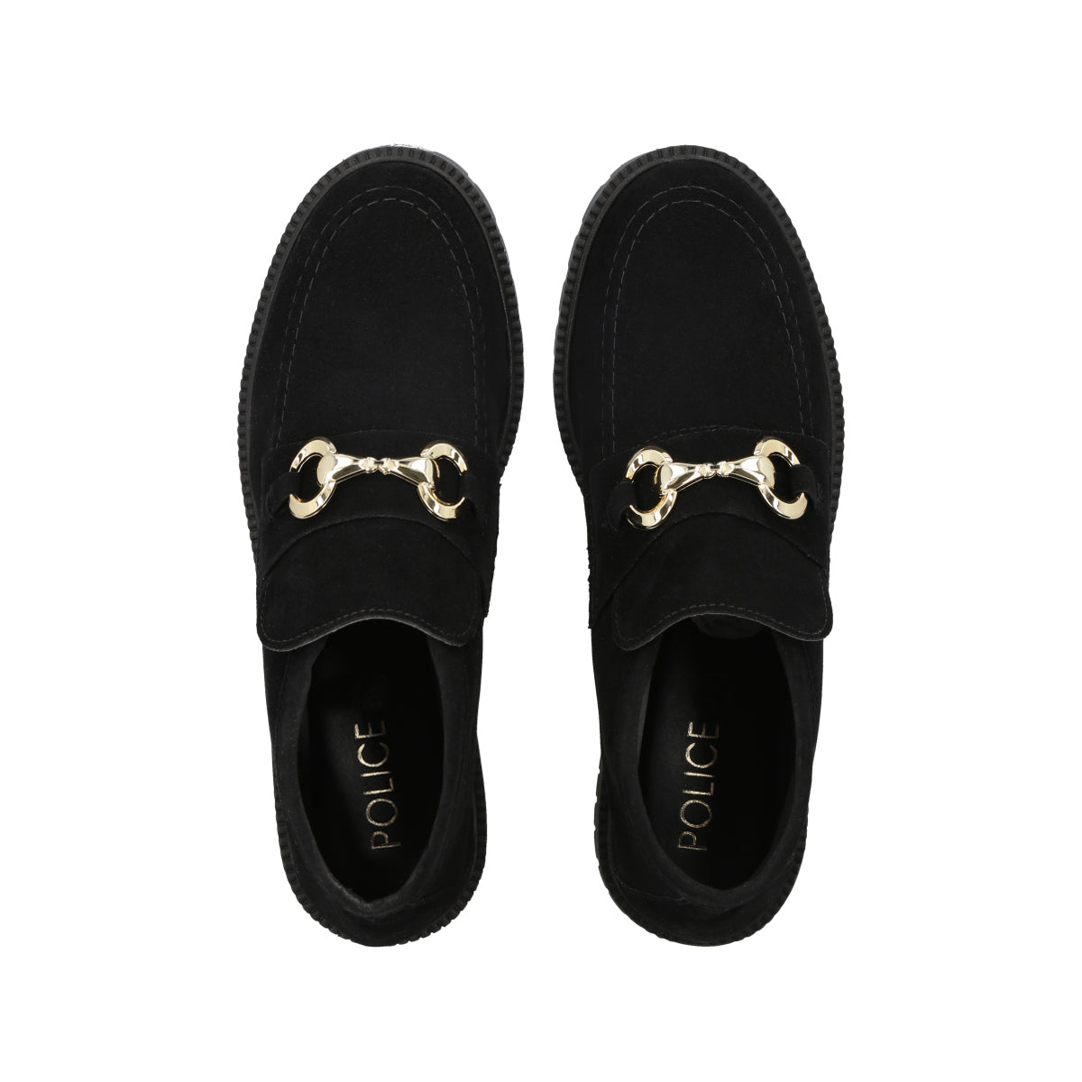 Mocasin Mujer Negro Ludmila Police