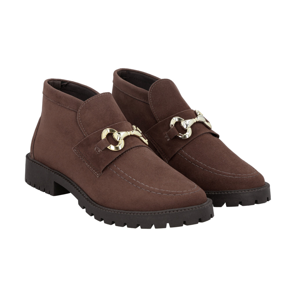 Mocasin Mujer Café Ludmila Police