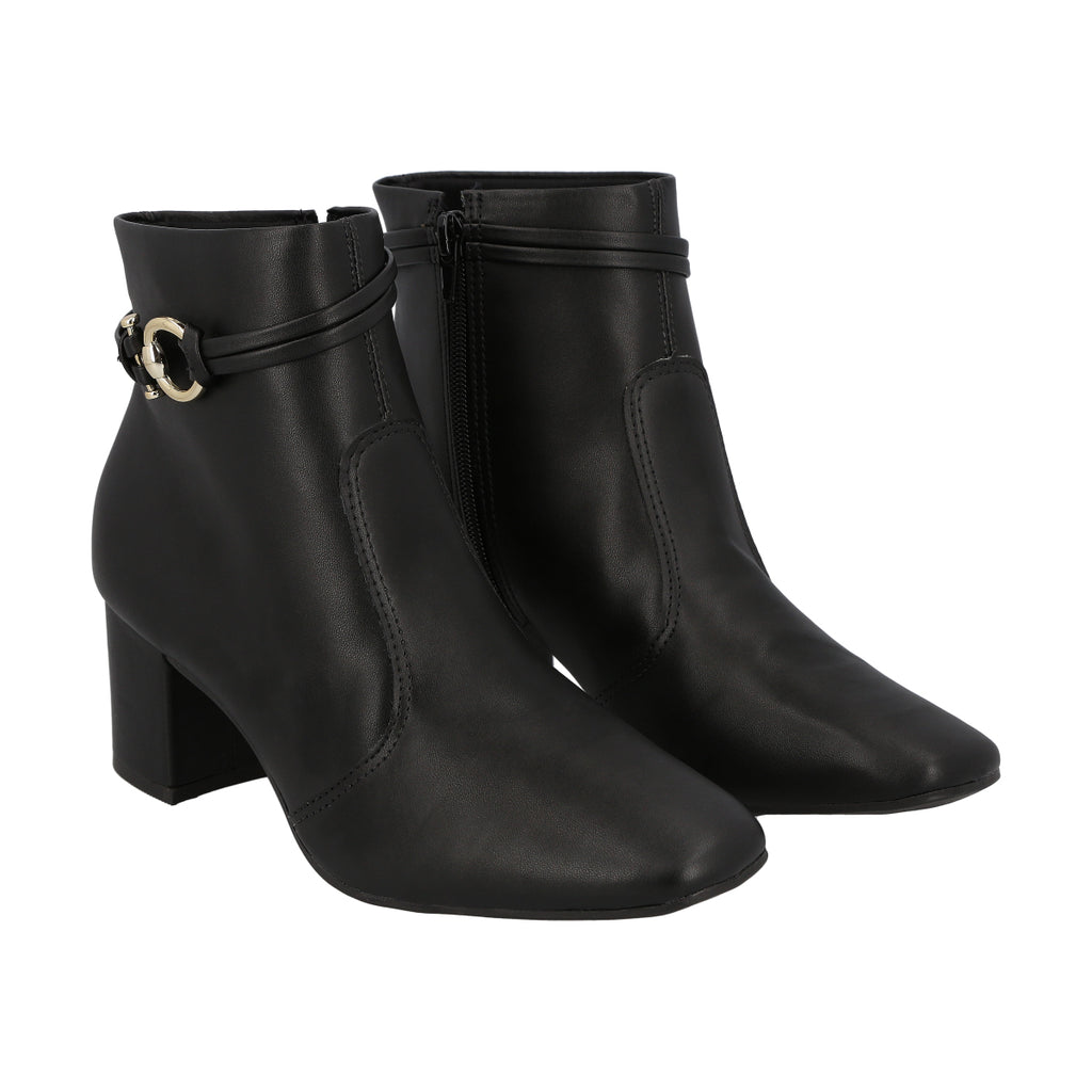 Botin Mujer Negro Clara Police