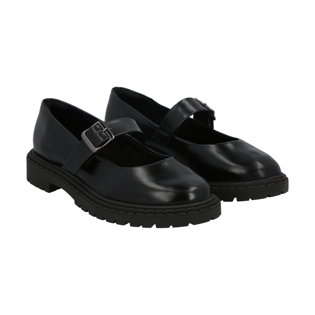 Zapato Mary Jane Mujer Negro Amelia Police