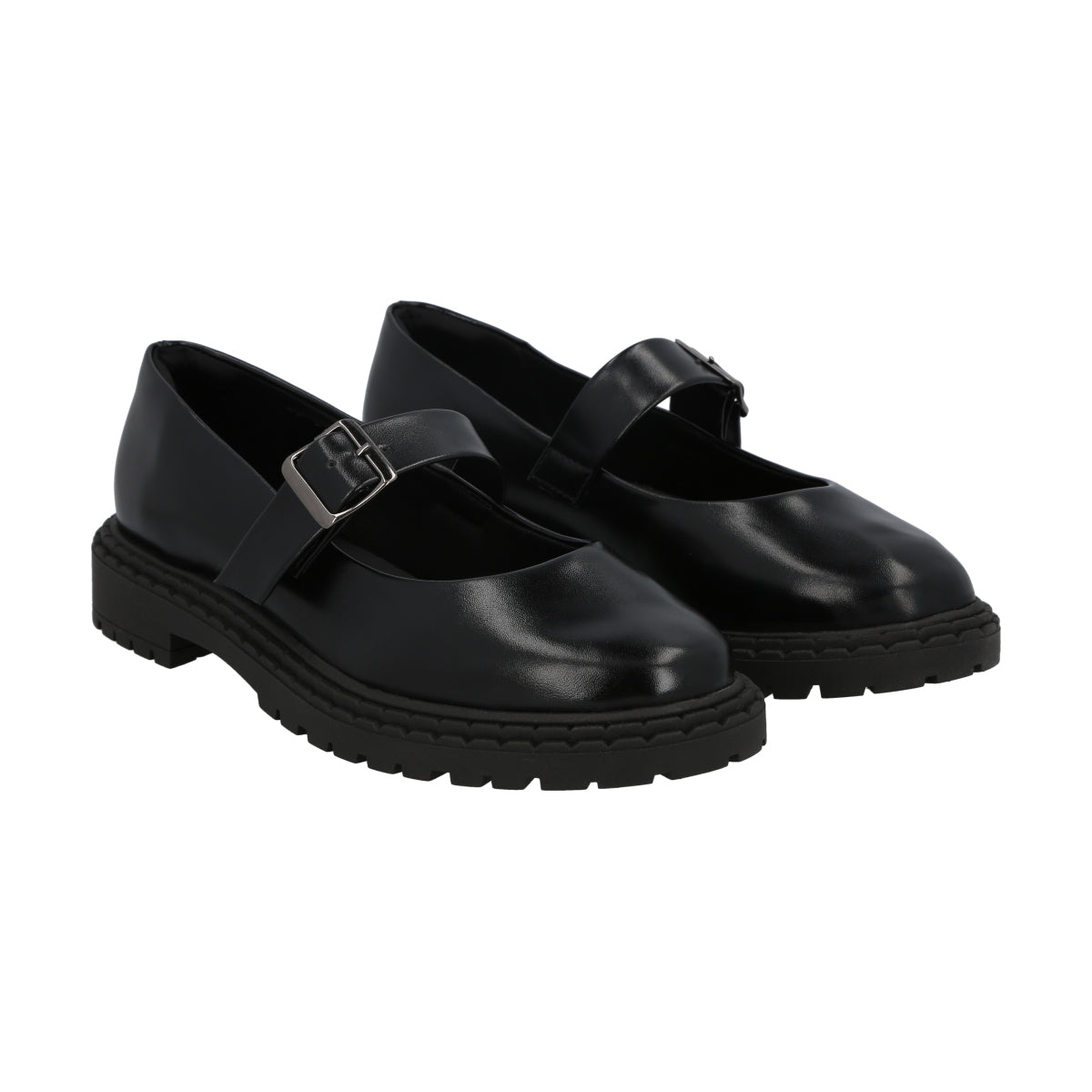 Zapato Mary Jane Mujer Negro Amelia Police