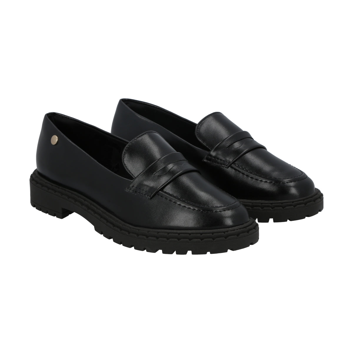 Mocasin Mujer Negro Isabella Police