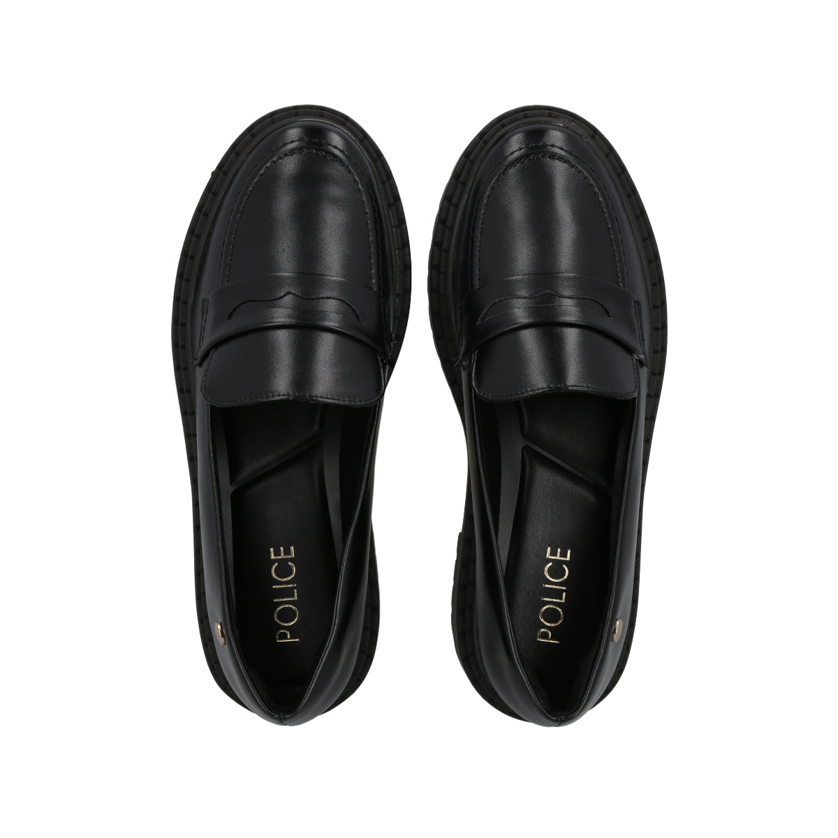 Mocasin Mujer Negro Isabella Police
