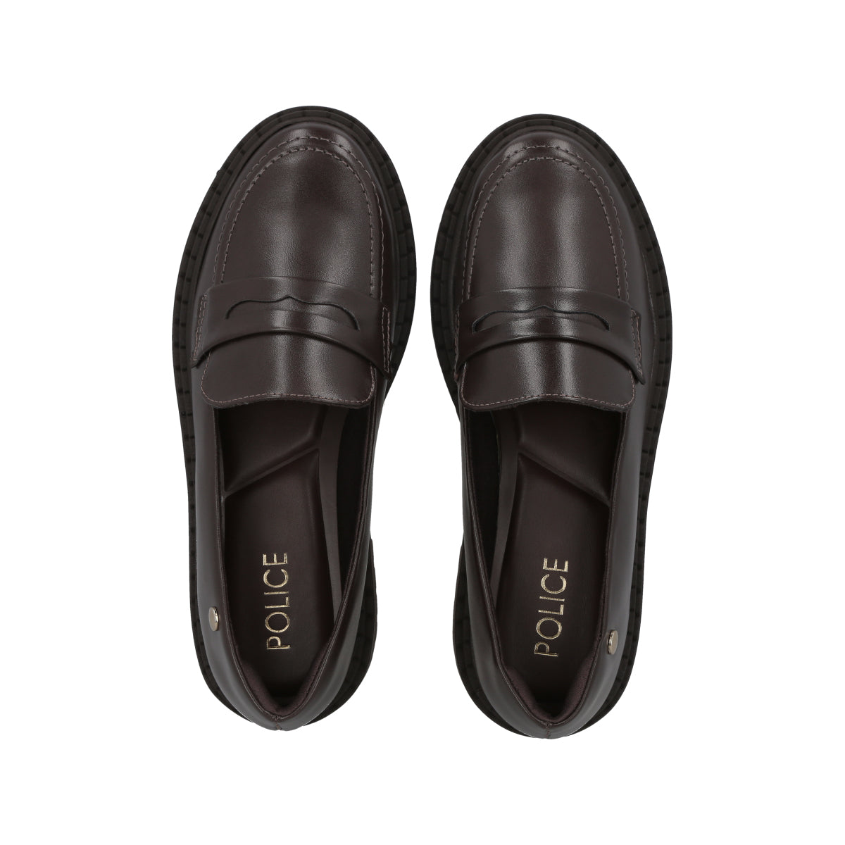 Mocasin Mujer Café Isabella Police
