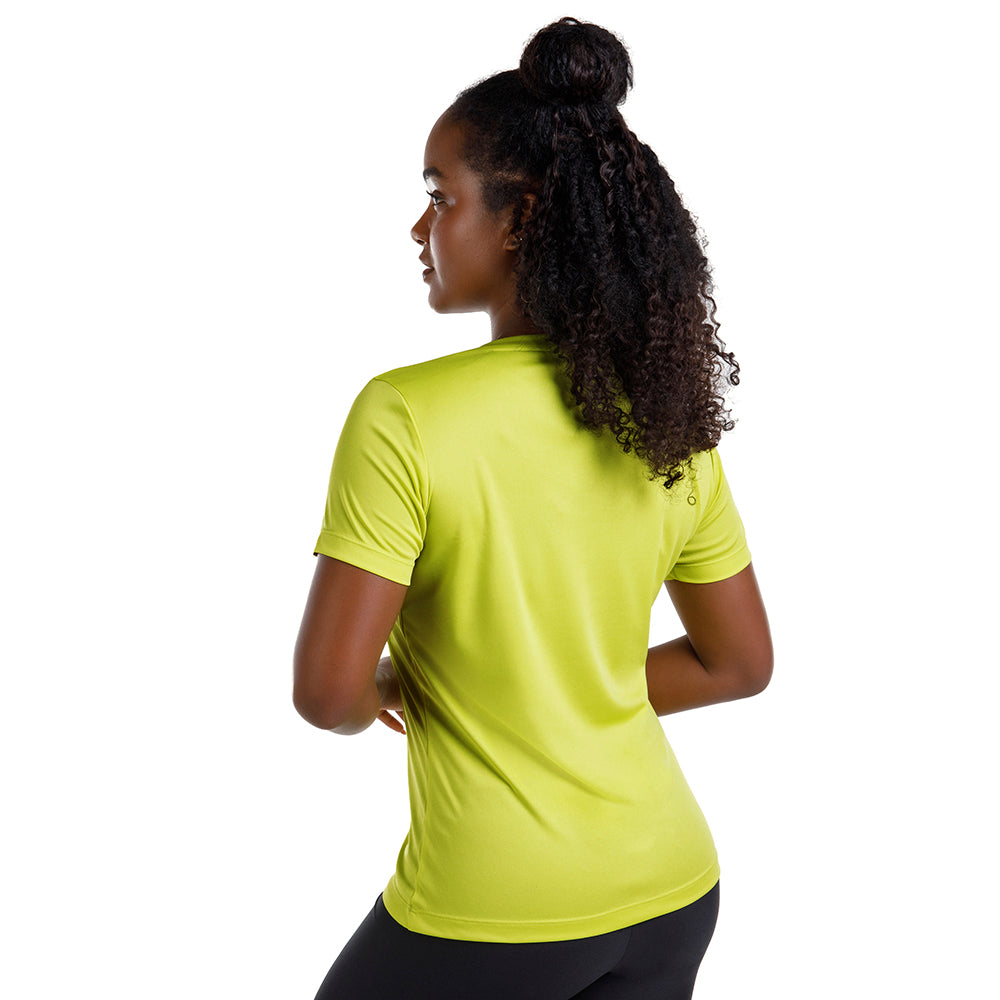 POLERA ESSENTIAL MANGA CORTA LIMA MUJER