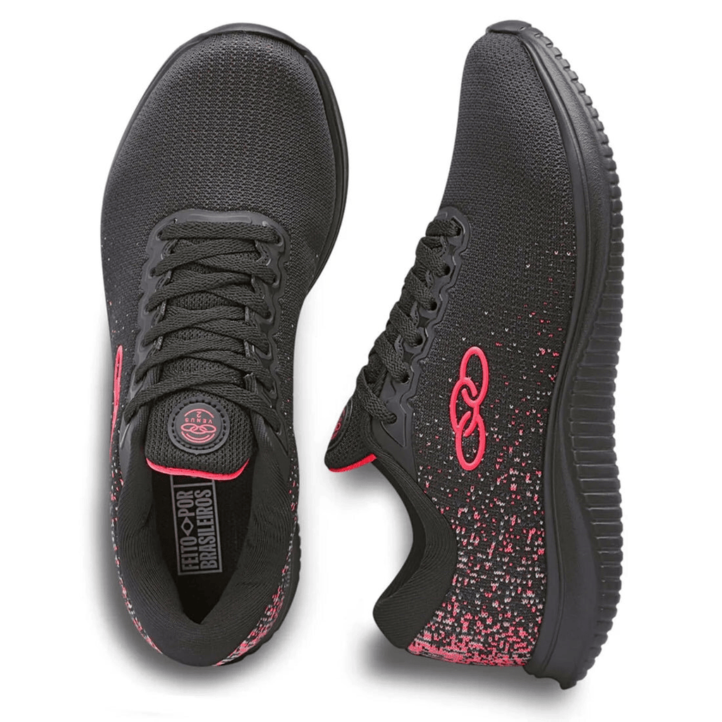 Zapatilla Mujer Venus 2 Negro/Rosado Olympikus
