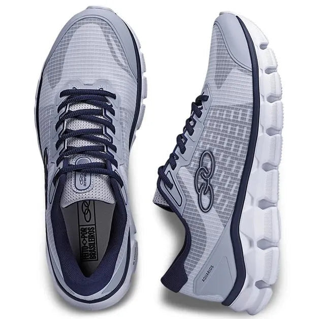 Zapatilla Hombre Aquarios Blanco/Azul Olympikus