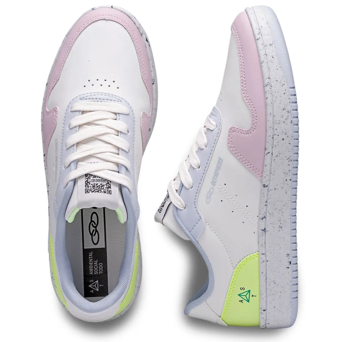 Zapatilla Mujer Urbano AST Blanco/Multi Olympikus