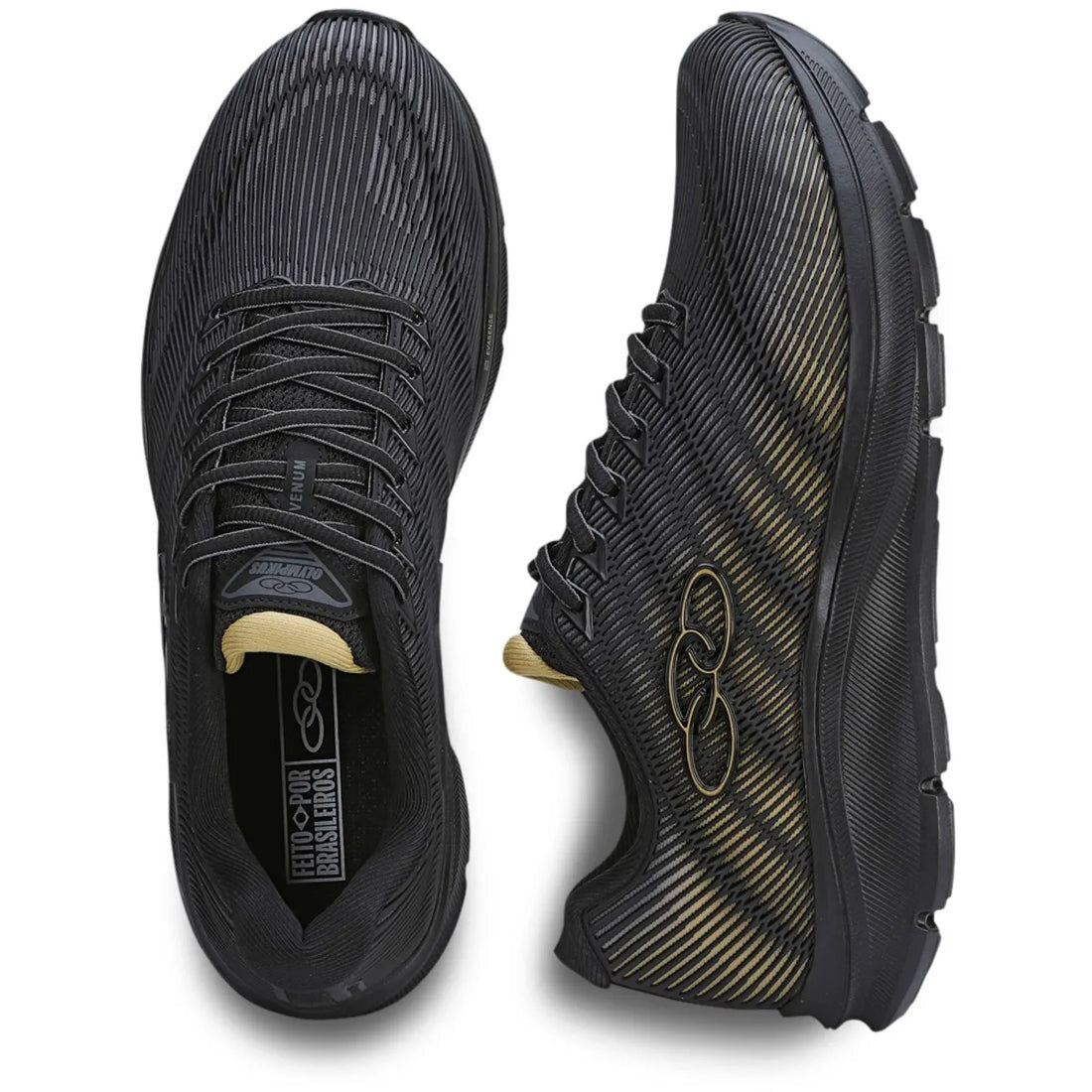 Zapatilla Mujer Venum Negro/Dorado Olympikus