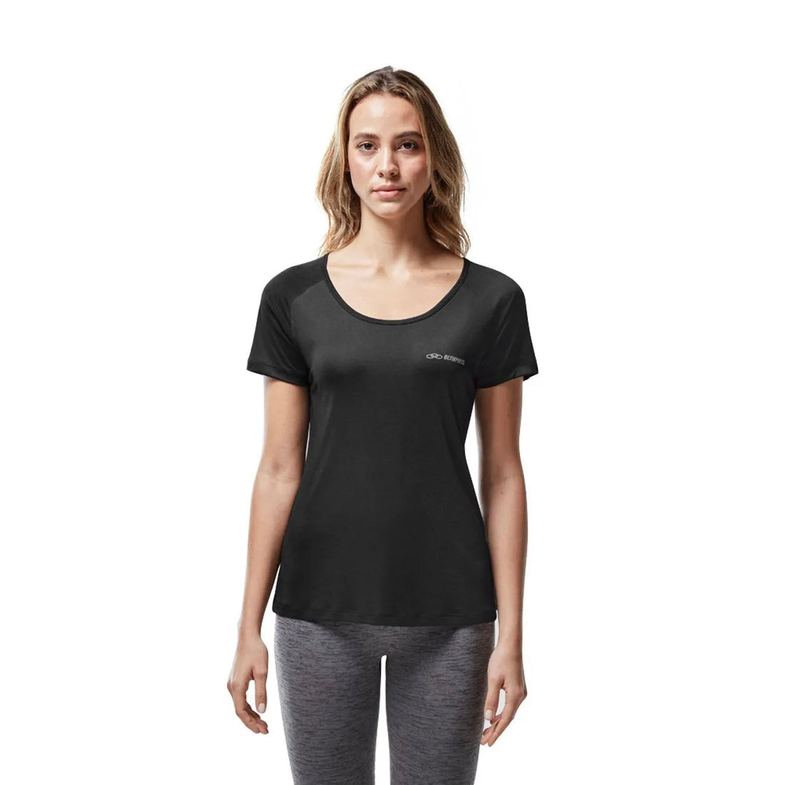POLERA MUJER RUNNER 06 NEGRA