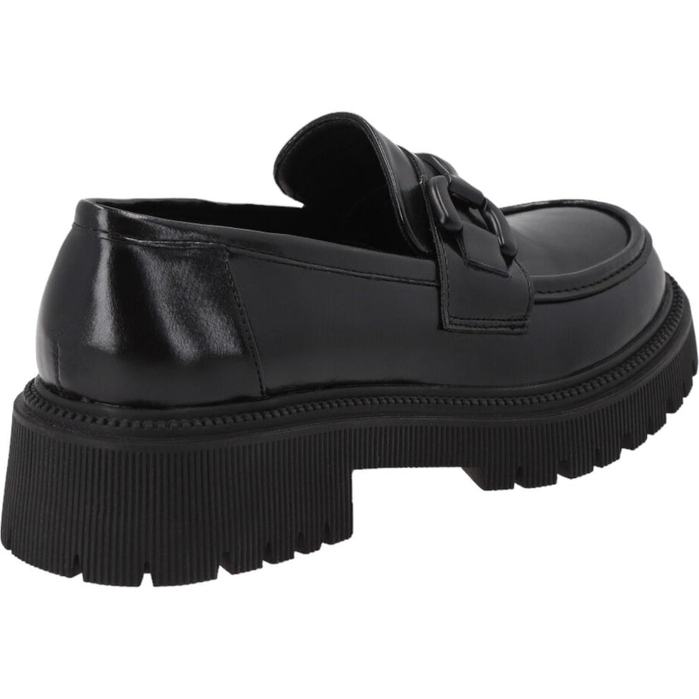 Mocasin Mujer Negro Adela Detogni