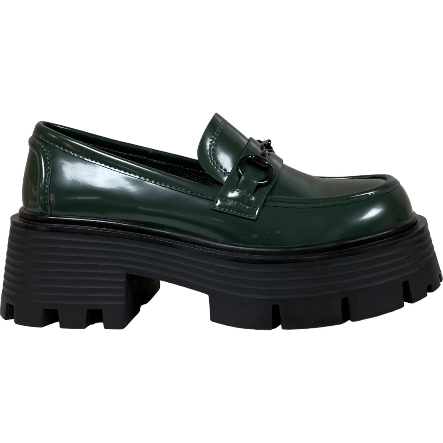 Mocasin Mujer Verde Madrid Detogni