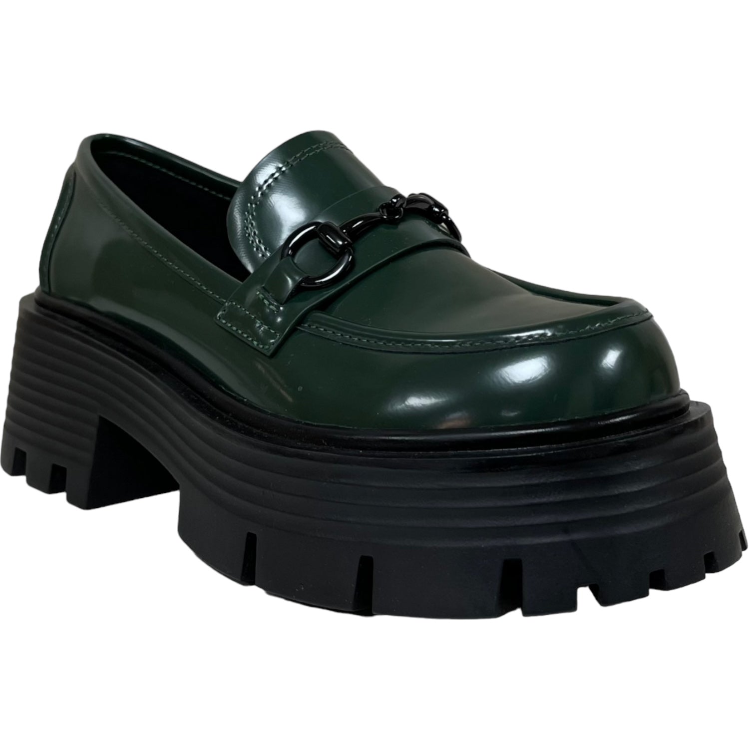 Mocasin Mujer Verde Madrid Detogni