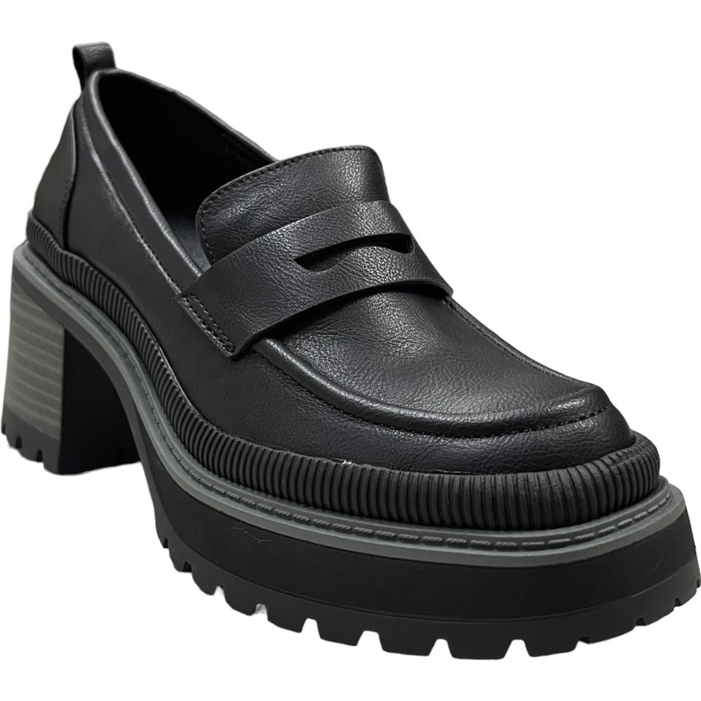 Mocasin Mujer Negro Pamplona Detogni