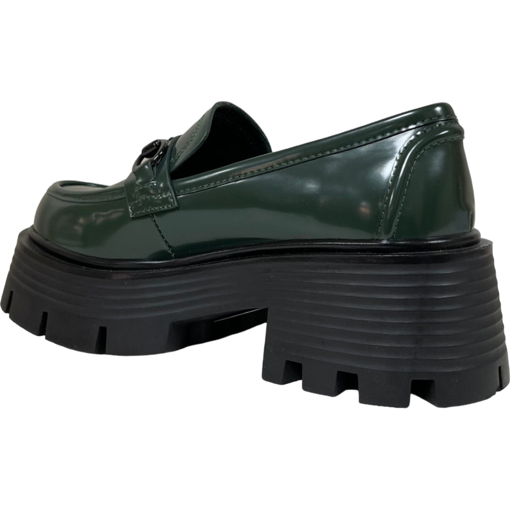 Mocasin Mujer Verde Madrid Detogni