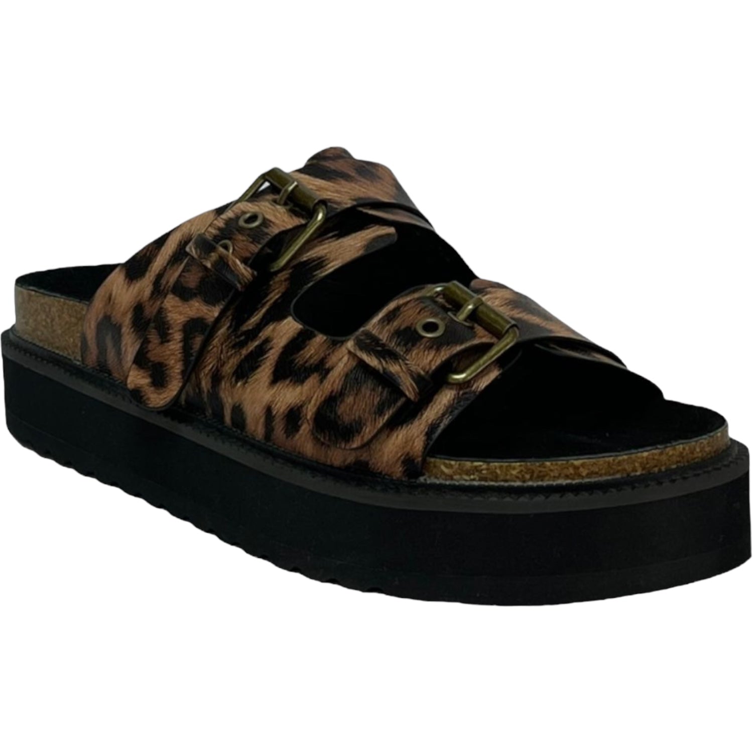 Sandalia Mujer Animal Print Tulum Detogni