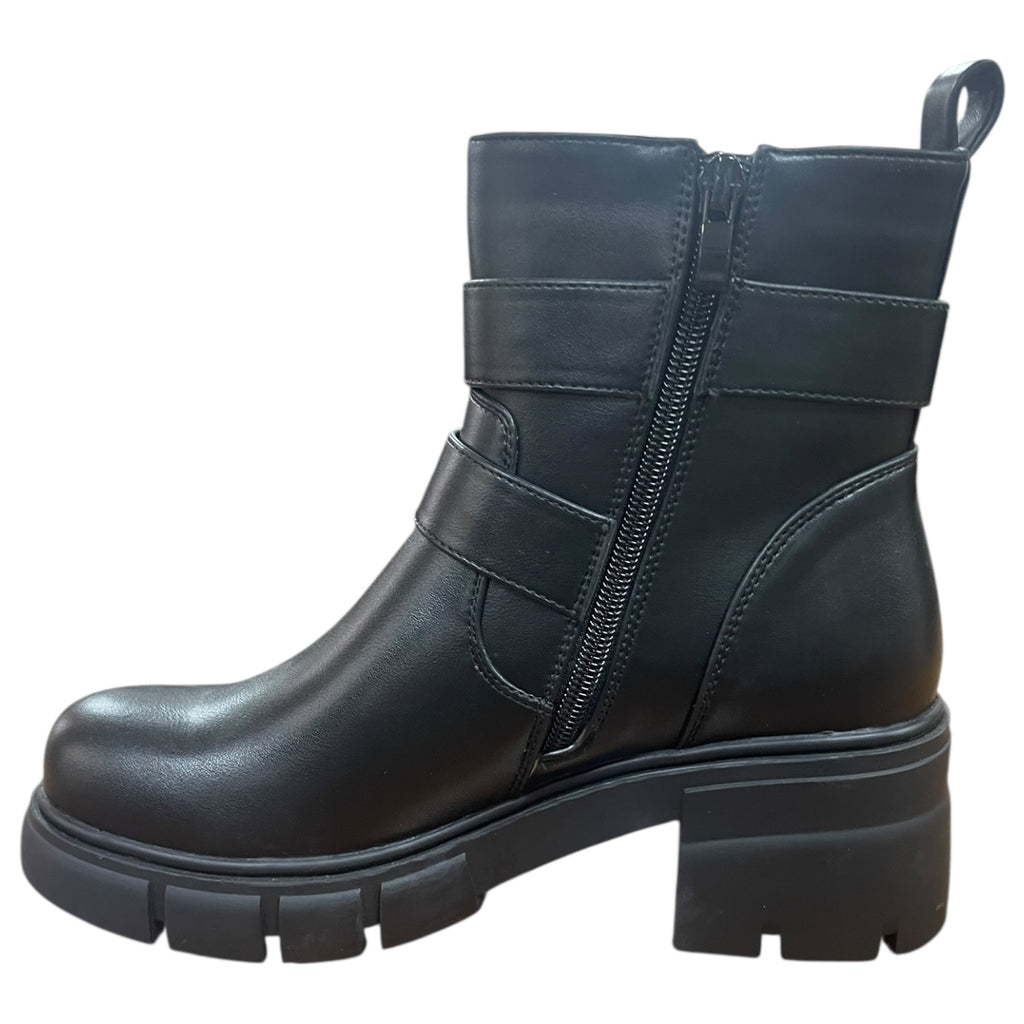 Botin Casual Mujer Negro Plataforma Dereck Detogni