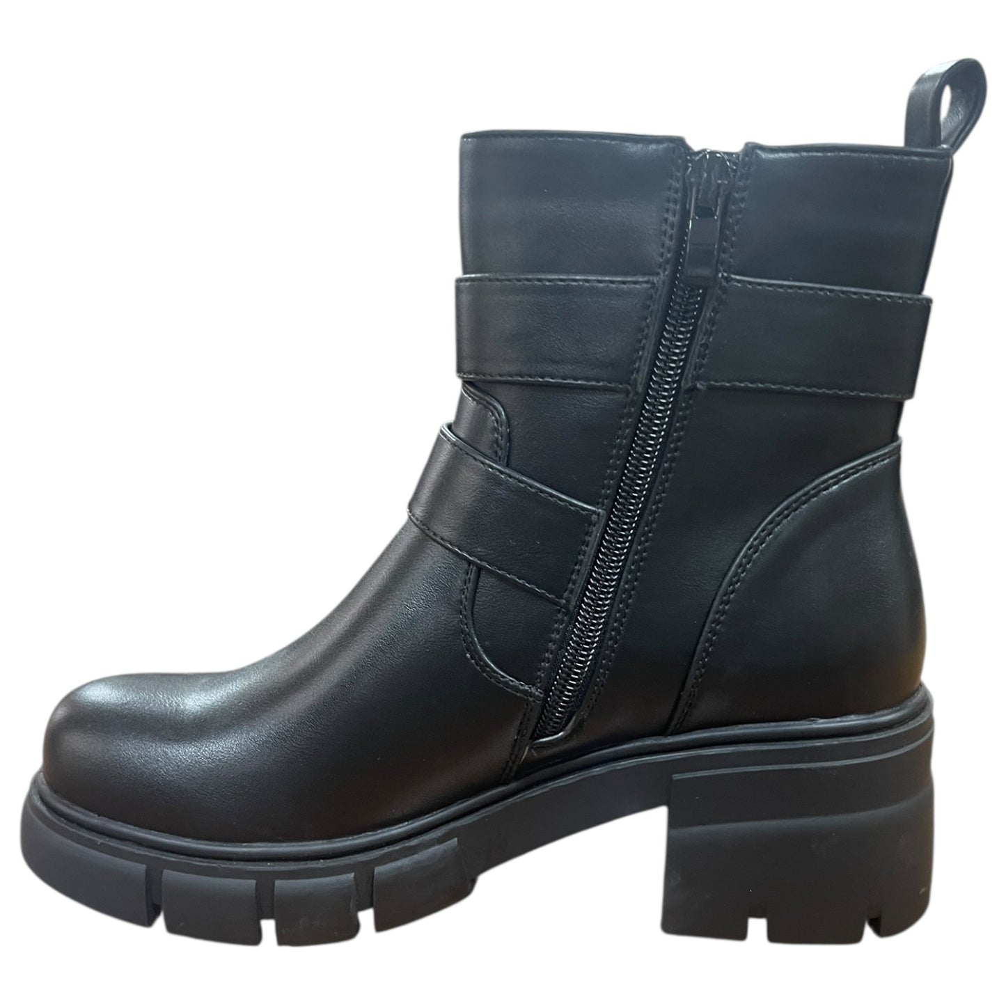Botin Casual Mujer Negro Plataforma Dereck Detogni
