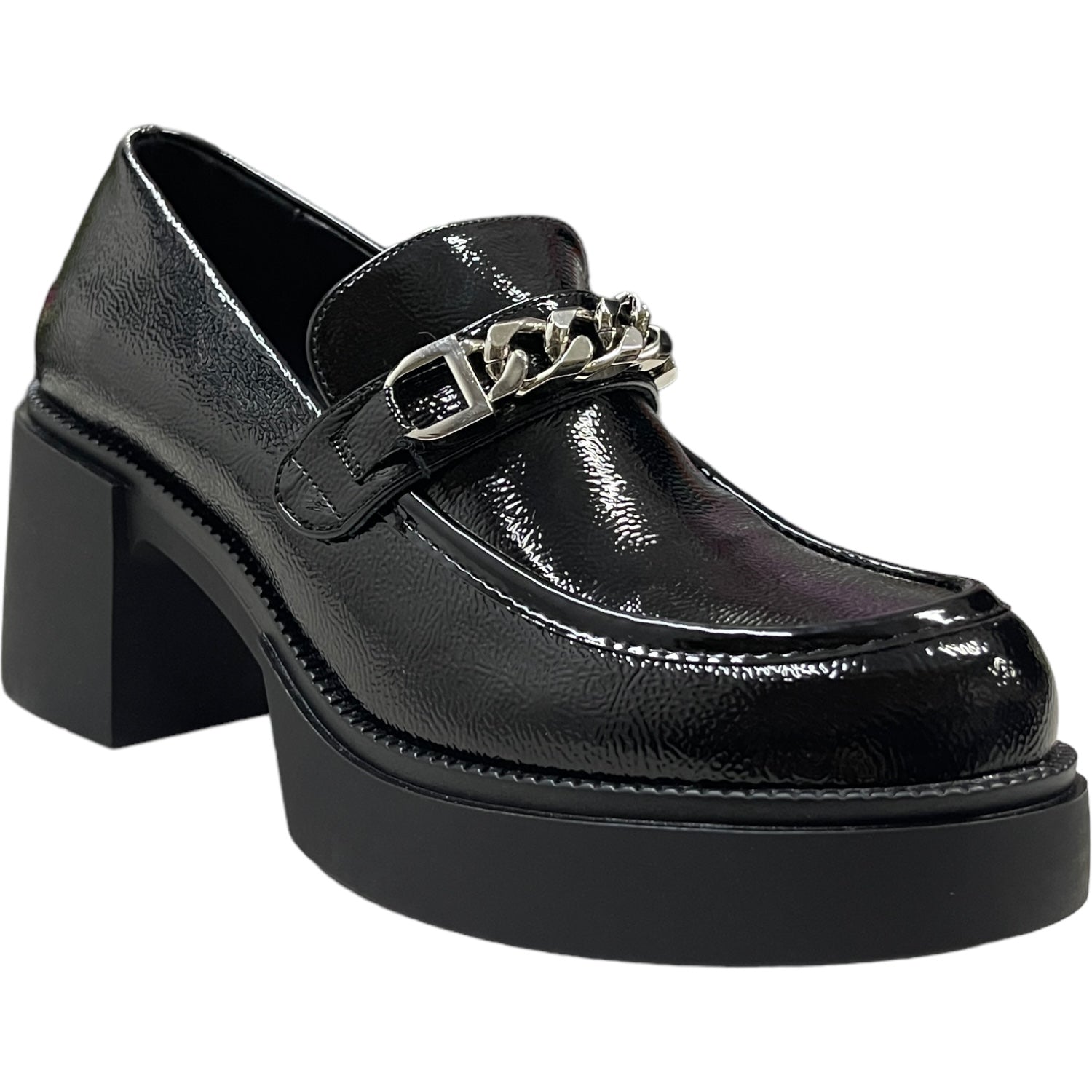 Mocasin Mujer Negro Amsterdam Detogni