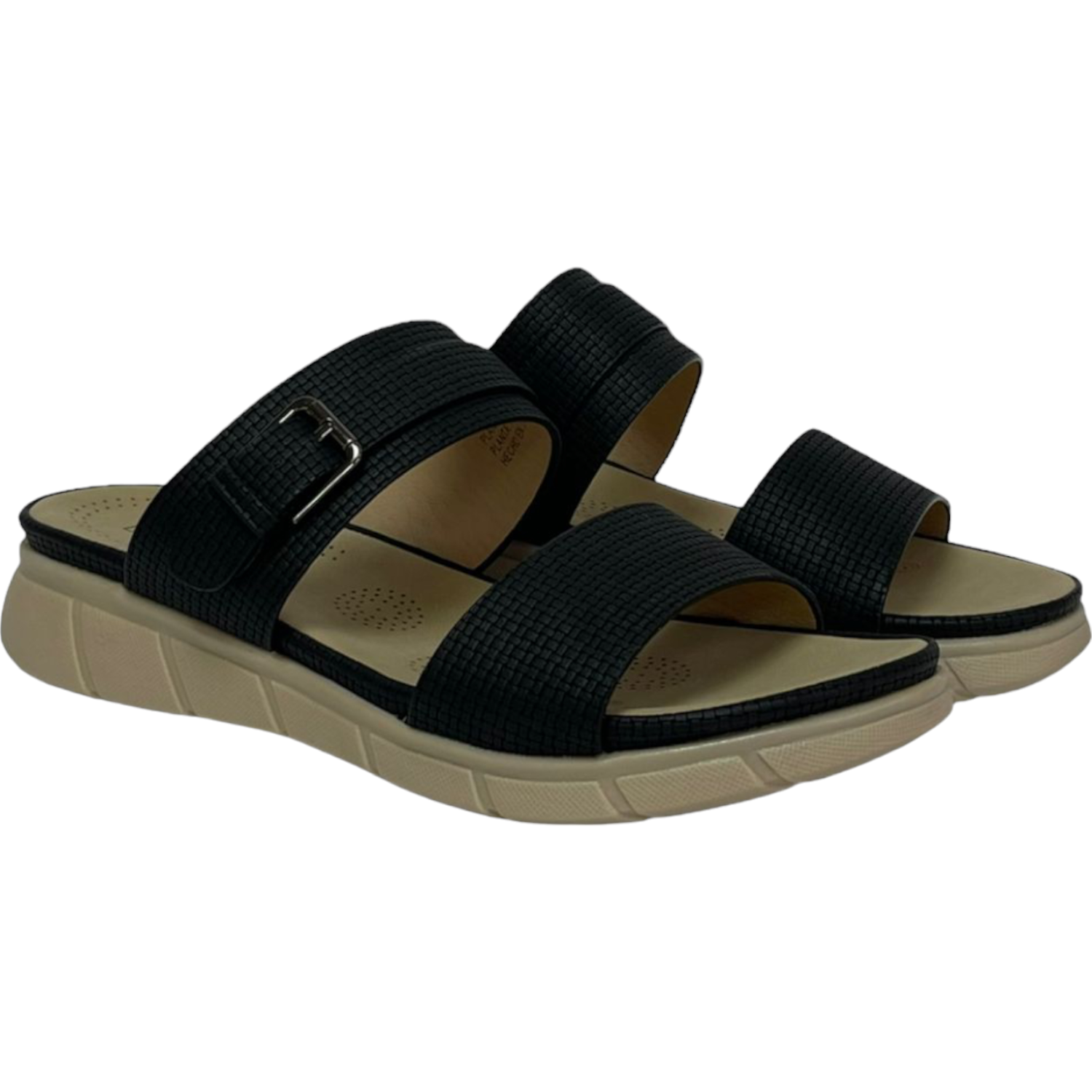 Sandalia Mujer Negro Gracia Detogni