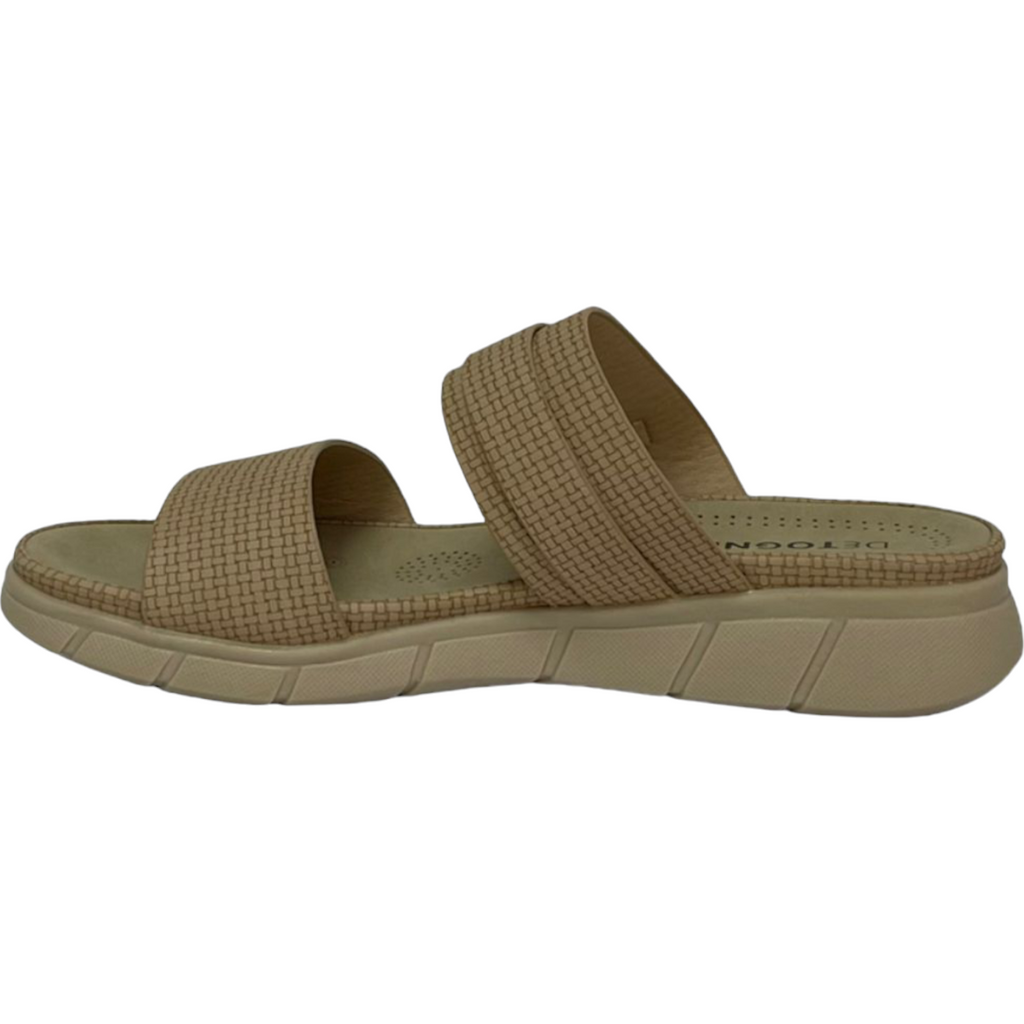 Sandalia Mujer Beige Gracia Detogni