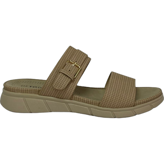 Sandalia Mujer Beige Gracia Detogni