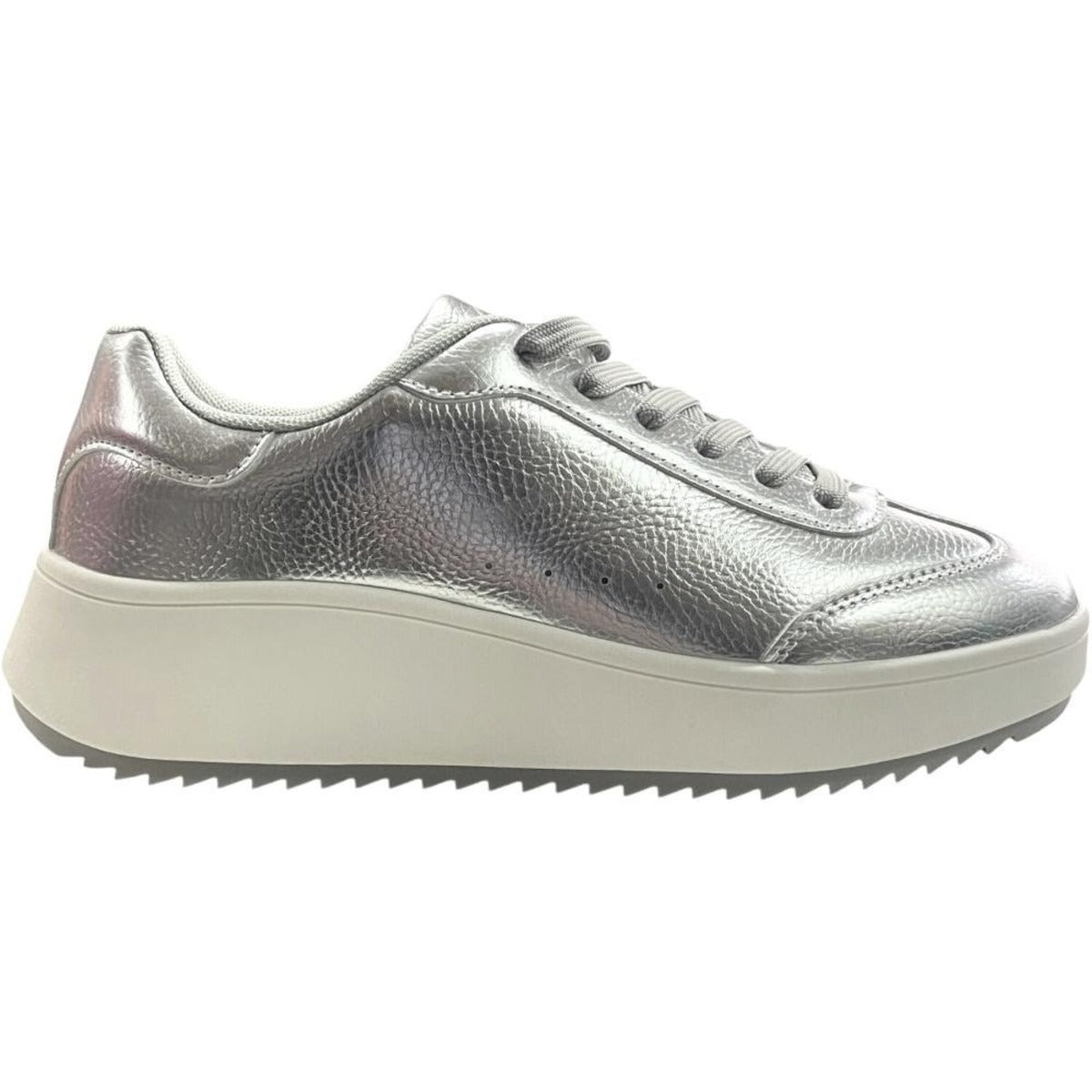 Zapatilla Urbana Mujer Plateado Alexa Detogni