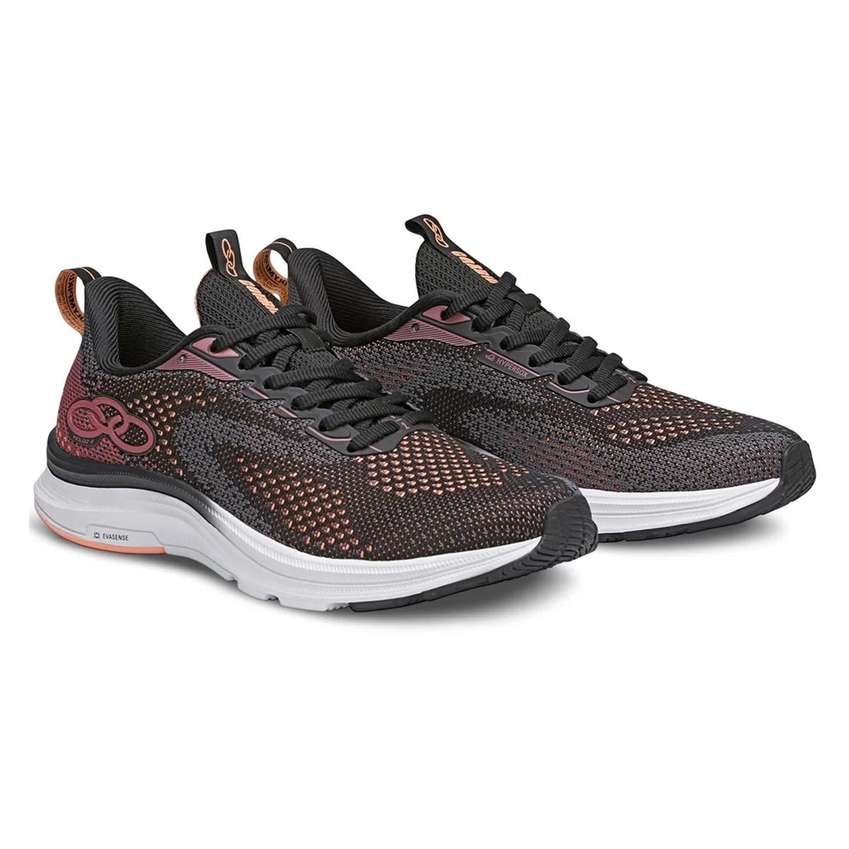 Zapatilla Mujer Veloz 2 Negro/Rosado