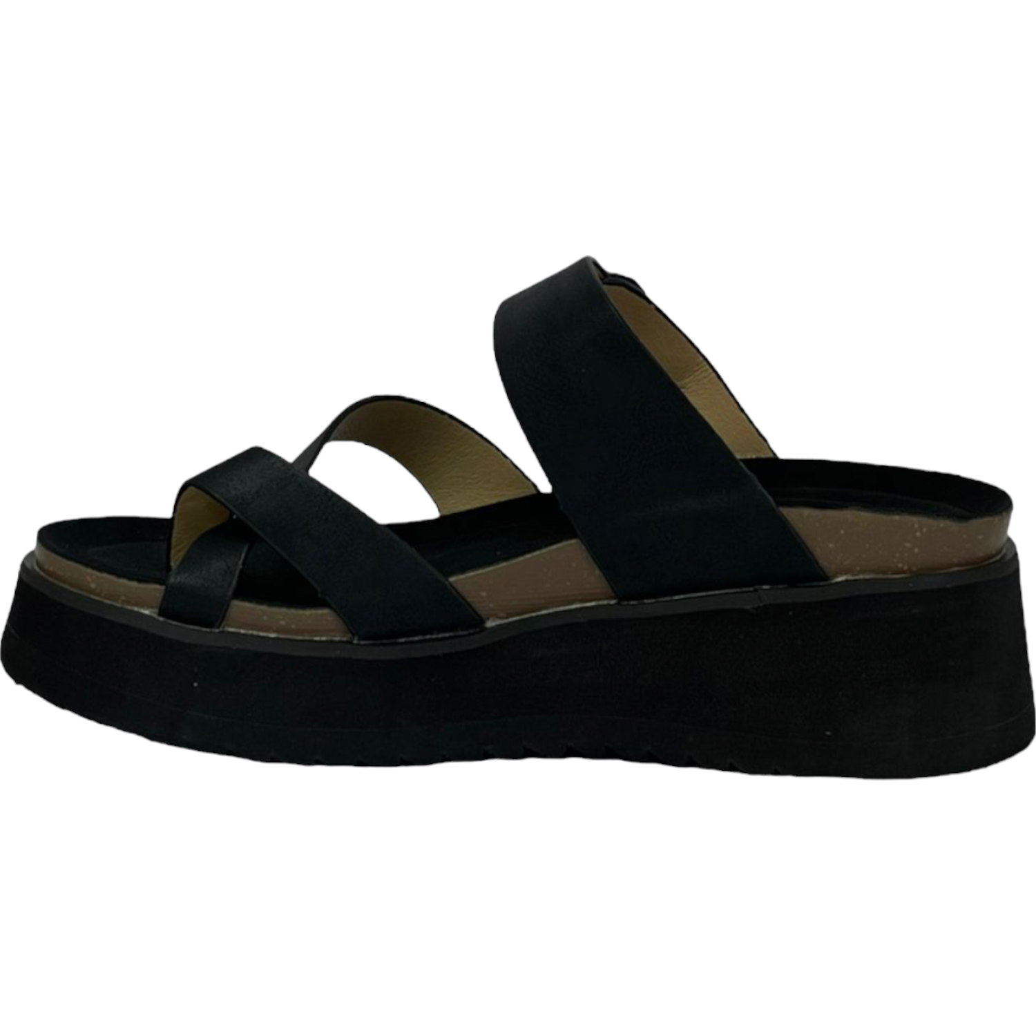 Sandalia Mujer Negro Rosario Detogni