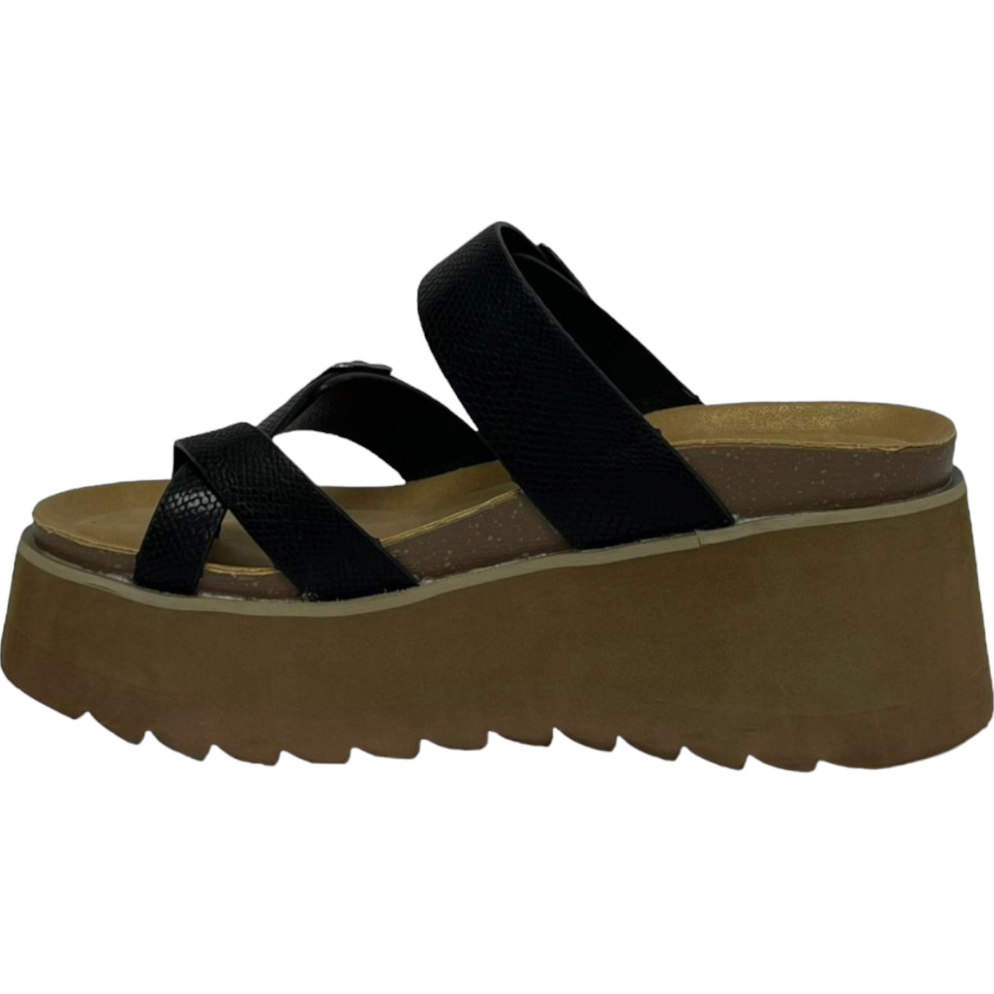 Sandalia Mujer Negro Trini Detogni