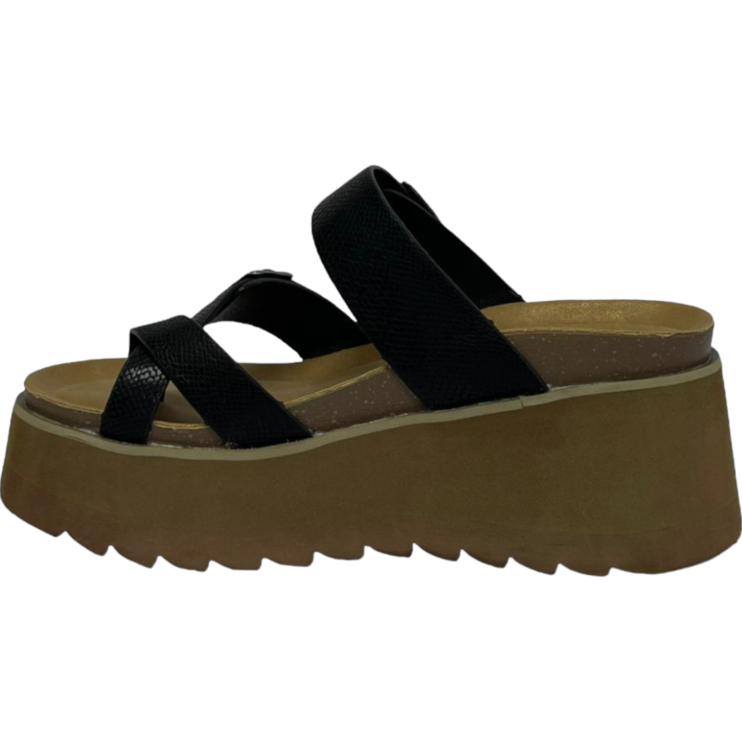 Sandalia Mujer Negro Trini Detogni