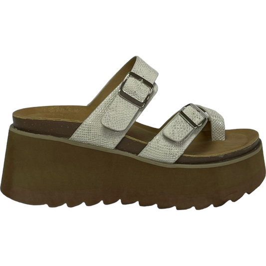 Sandalia Mujer Silver Trini Detogni