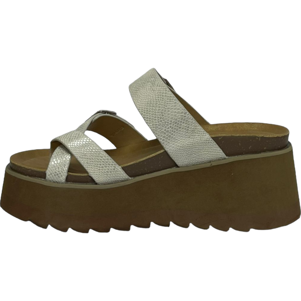 Sandalia Mujer Silver Trini Detogni