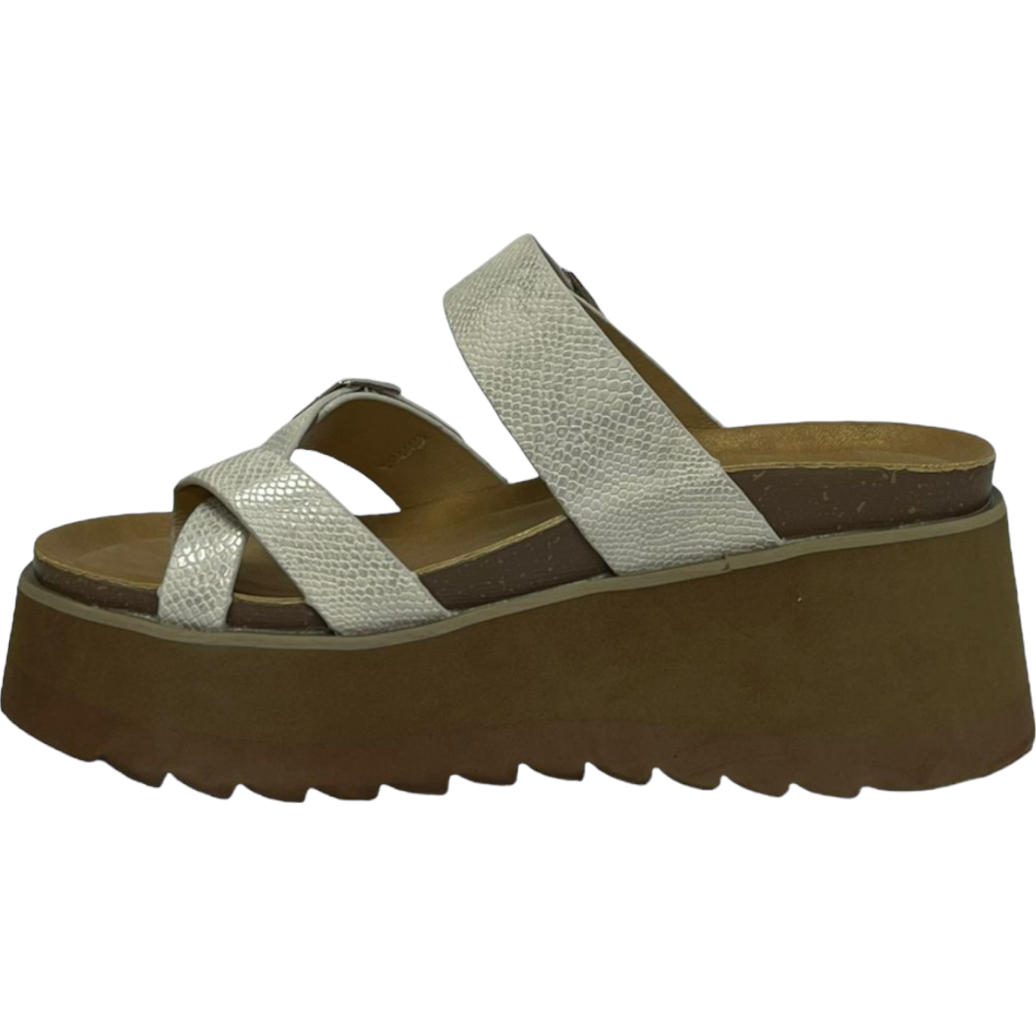 Sandalia Mujer Silver Trini Detogni