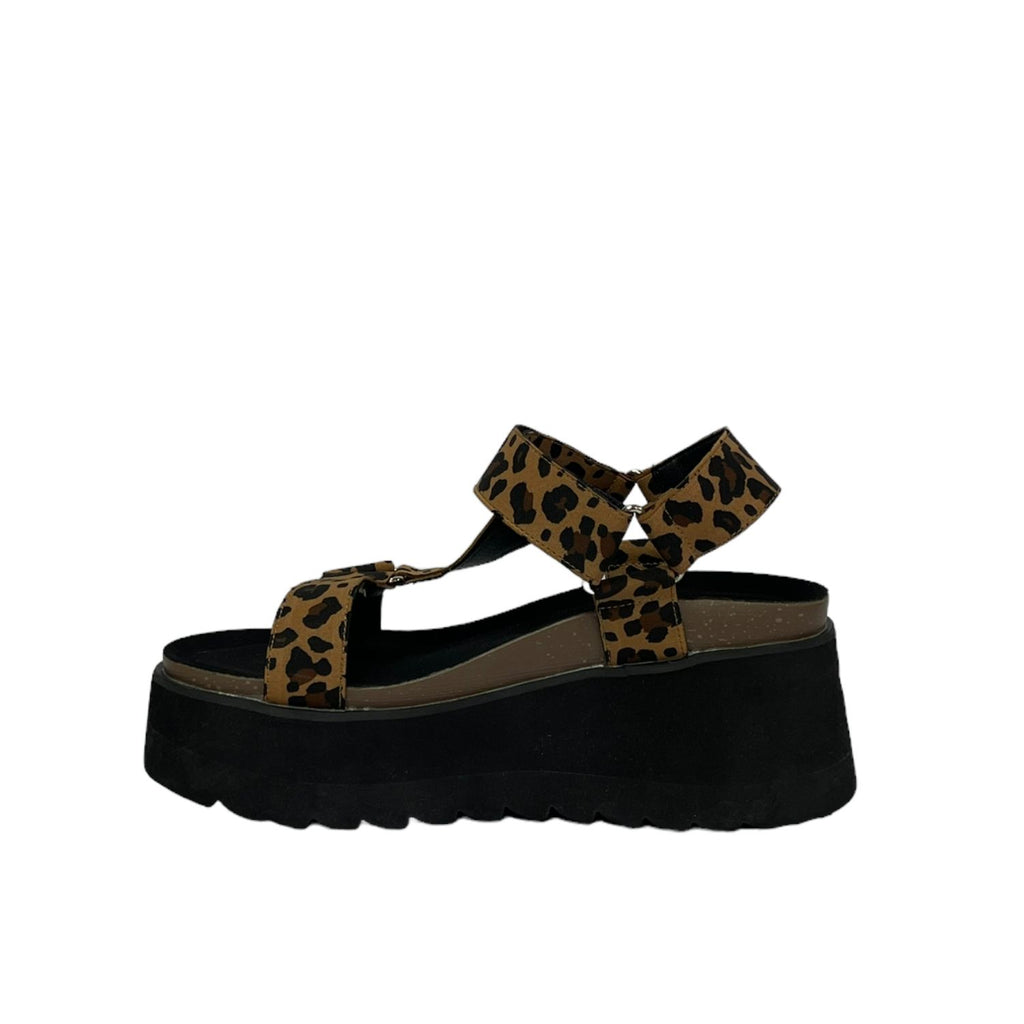 Sandalia Mujer Leopardo/Beige  Rocio Detogni